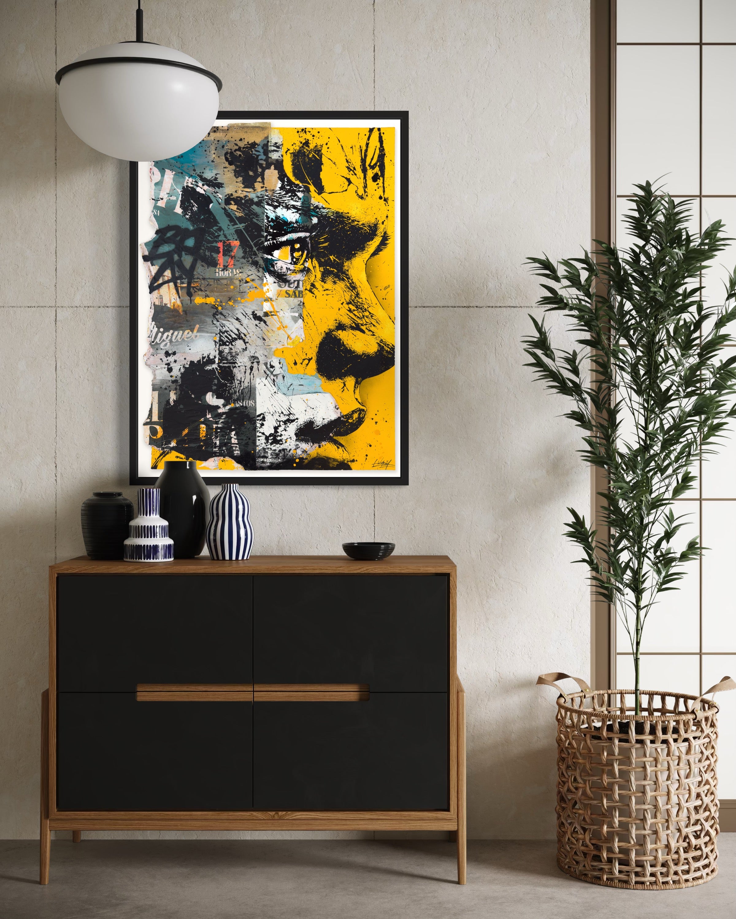 'Ethan' Original artwork on 600gr Premium Cardboard