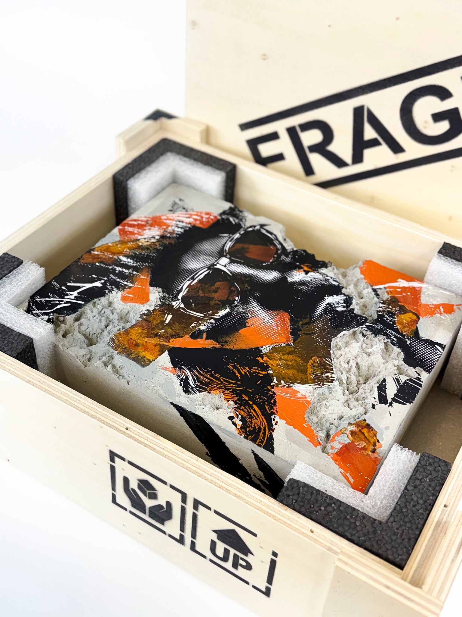 The First Layer _ Black & Orange