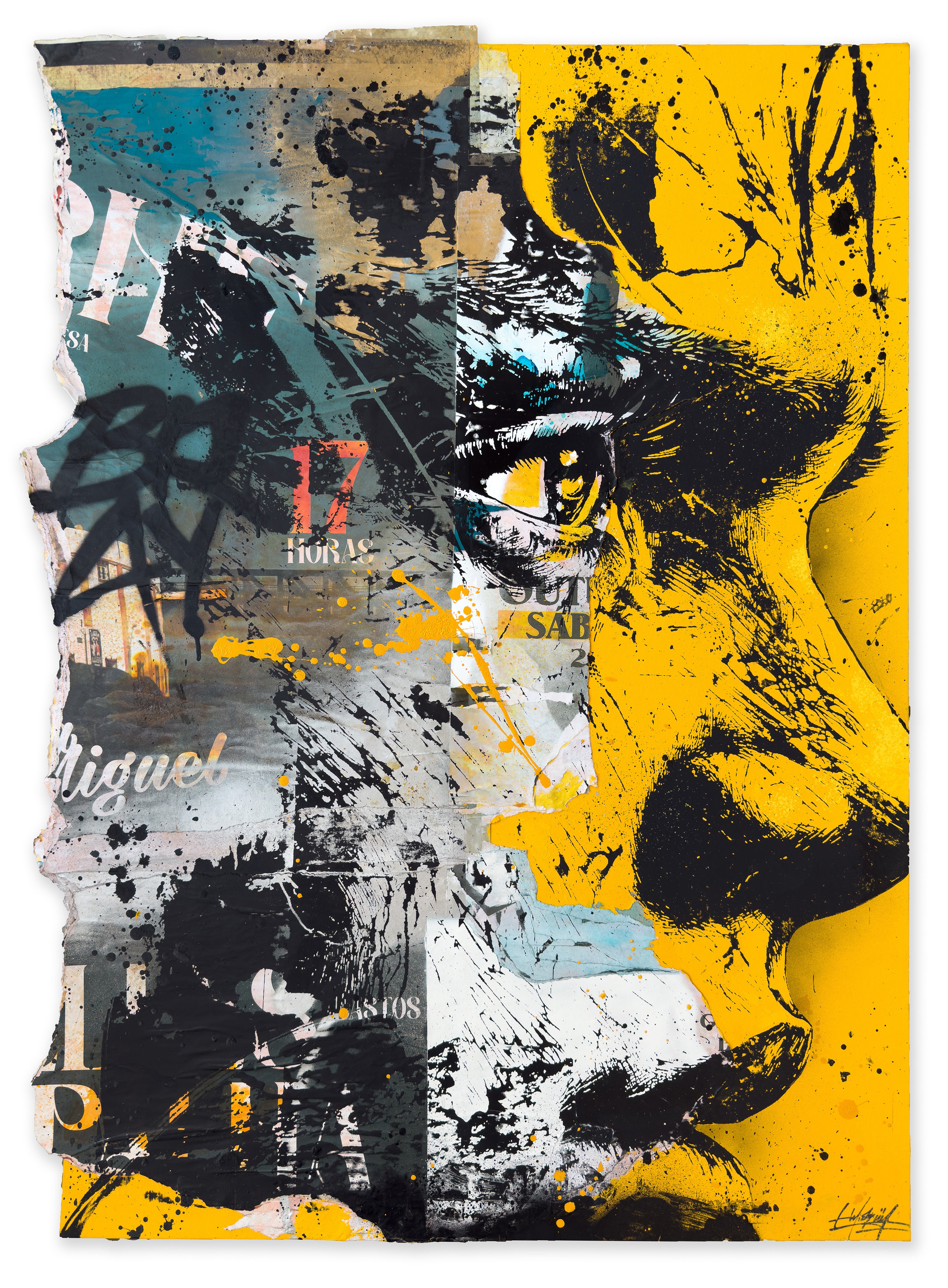 'Ethan' Original artwork on 600gr Premium Cardboard