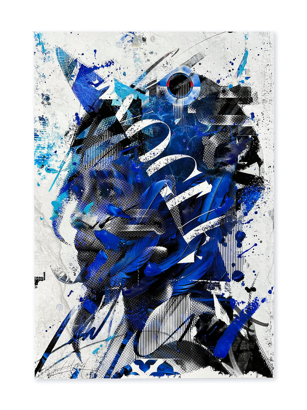 'Blue Sahar' Limited Edition Print