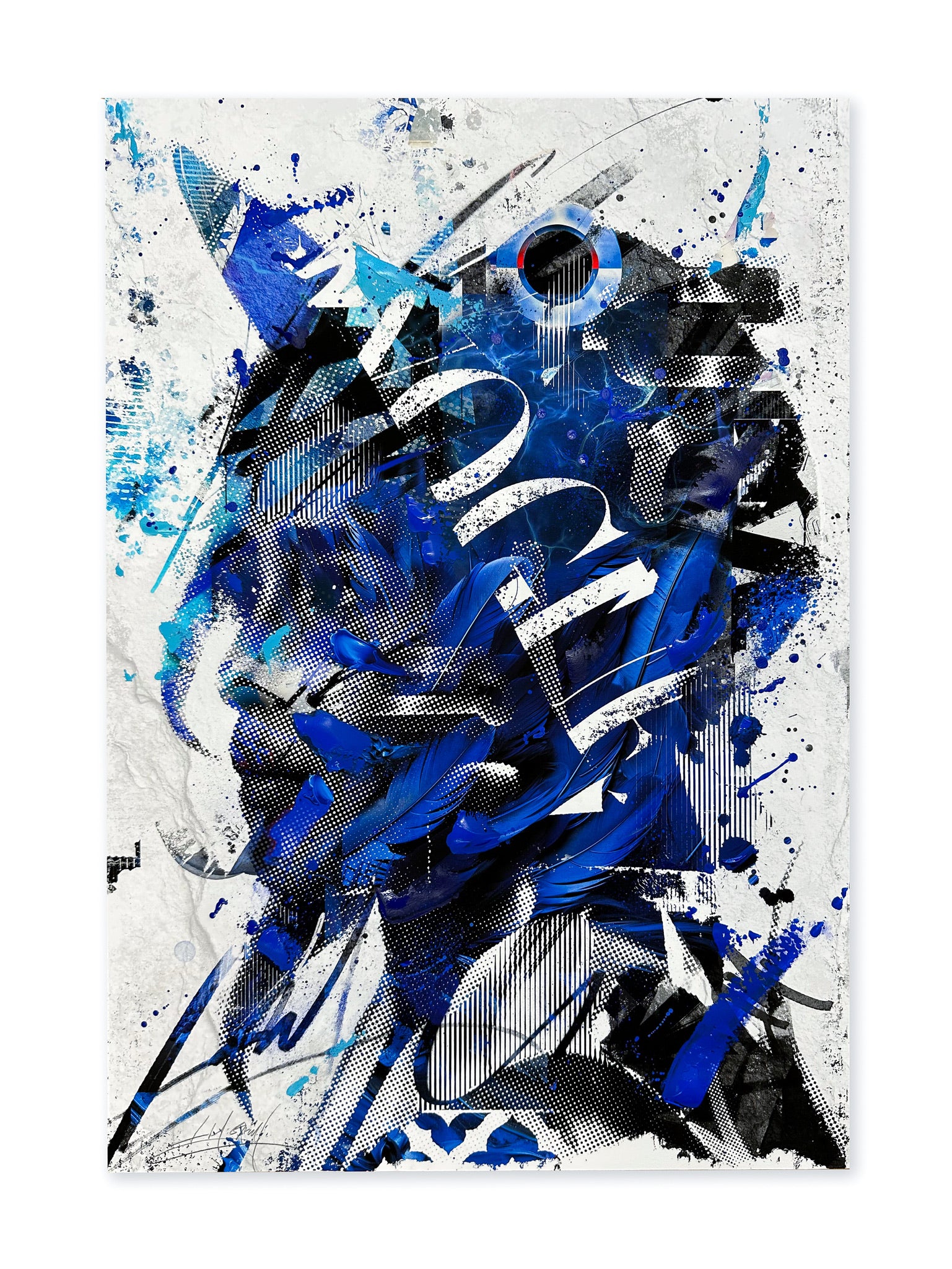 'Blue Sahar' Limited Edition Print