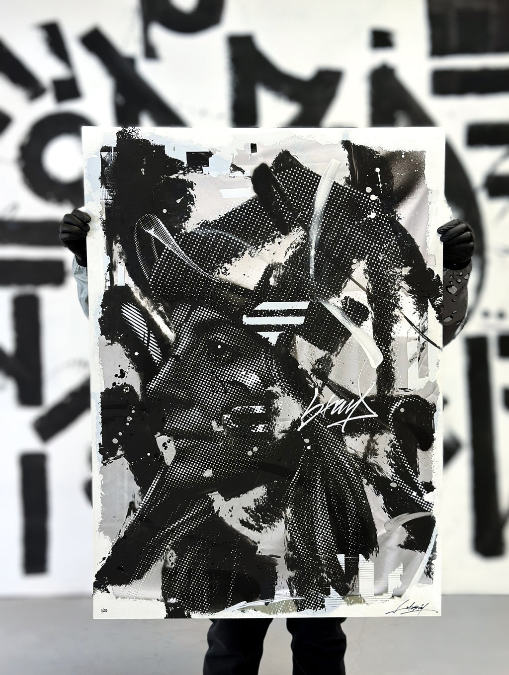 'Lunar State' Print Edition on acrylic sheet.