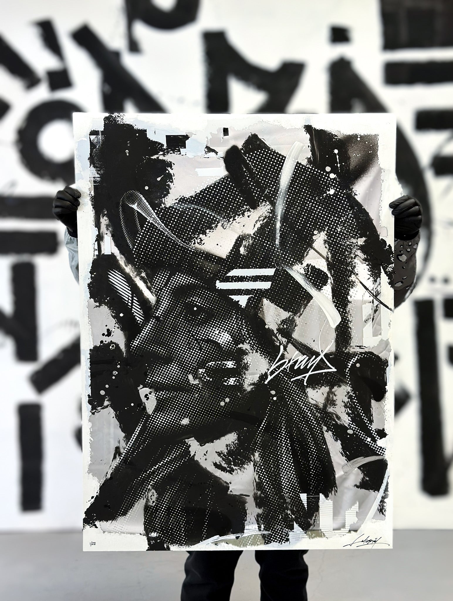 'Lunar State' Print Edition on acrylic sheet.