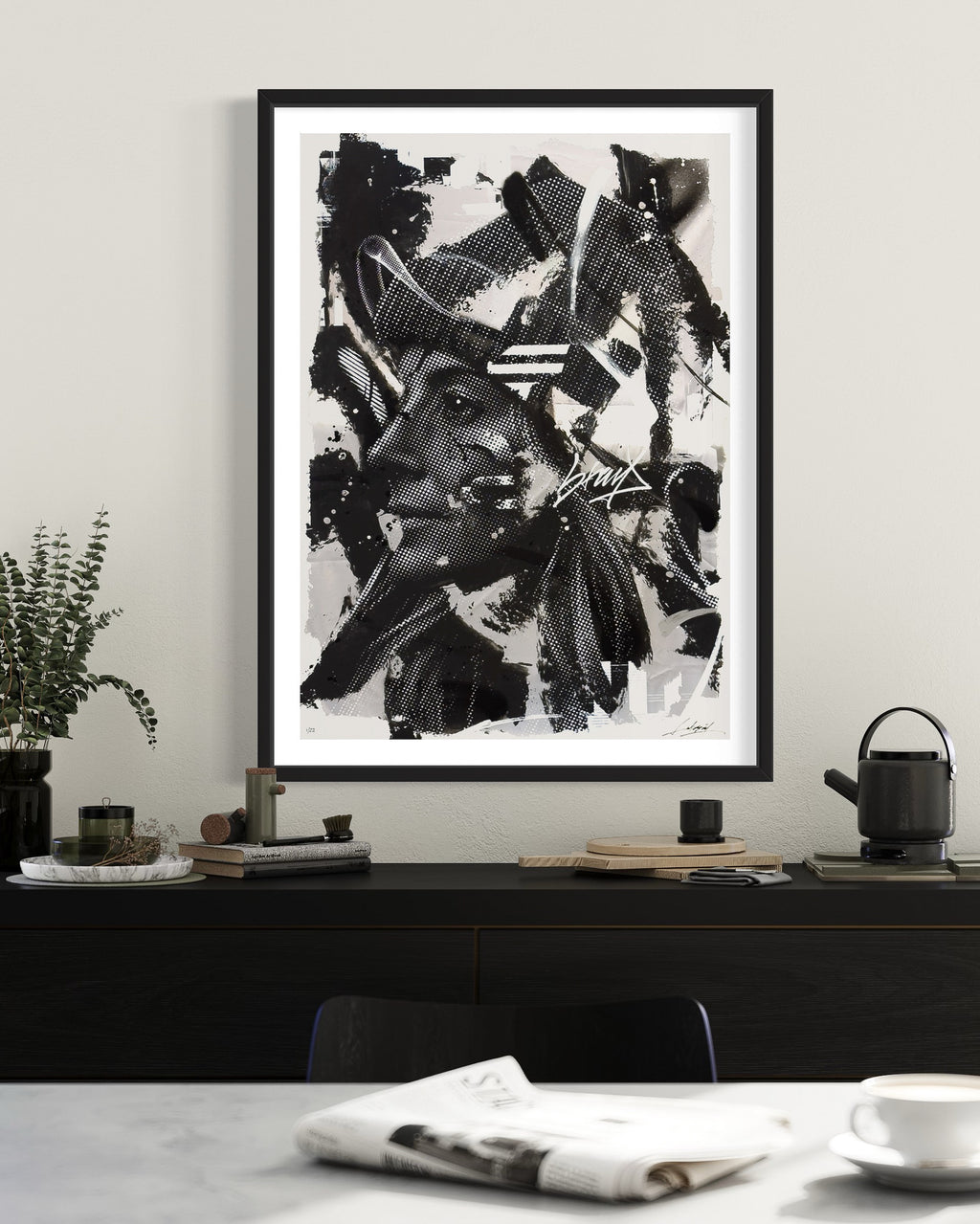 'Lunar State' Print Edition on acrylic sheet.