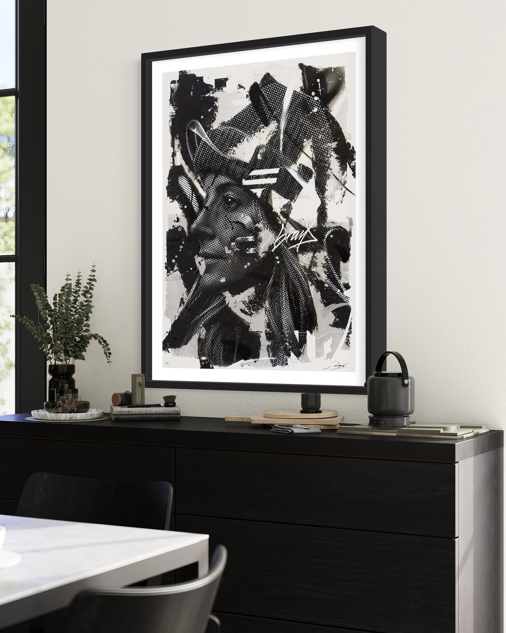'Lunar State' Print Edition on acrylic sheet.