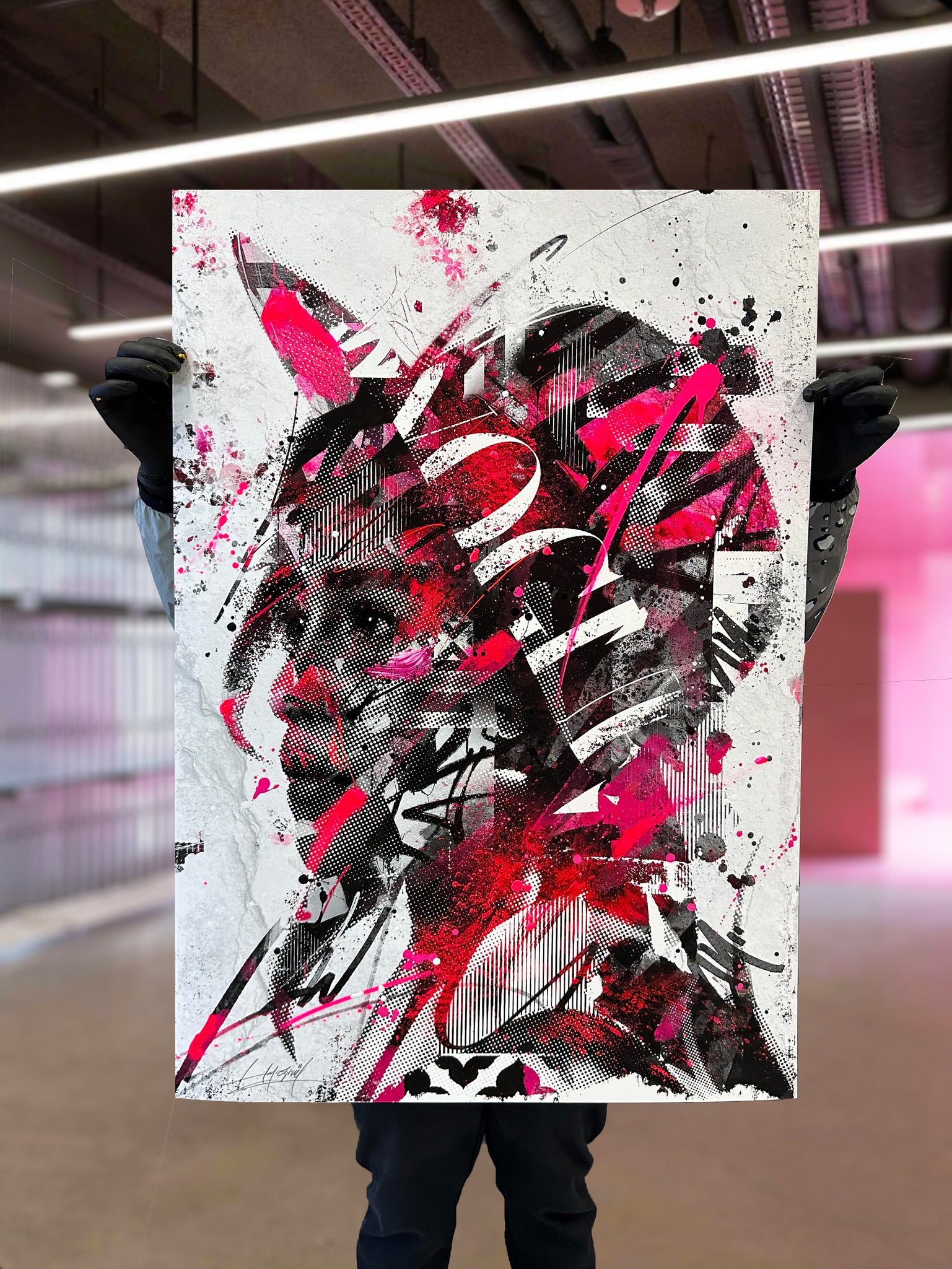 'Pink Sahar' Special Edition Print